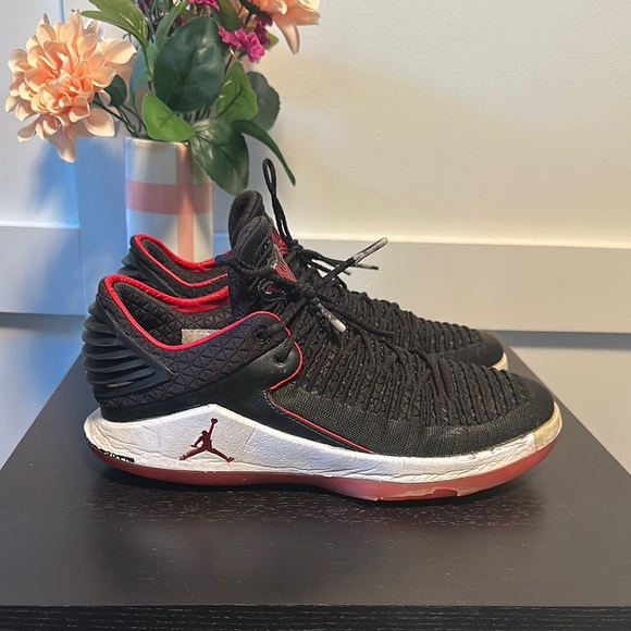 Air Jordan 32 XXXII Low Bred Shoes 2017 Men's Size 10 Red